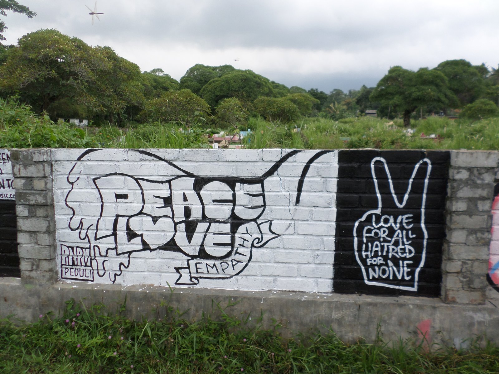 Seni Grafiti Untuk Perdamaian 