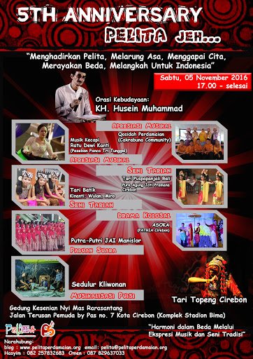 Undangan Terbuka "5th Anniversary" PELITA