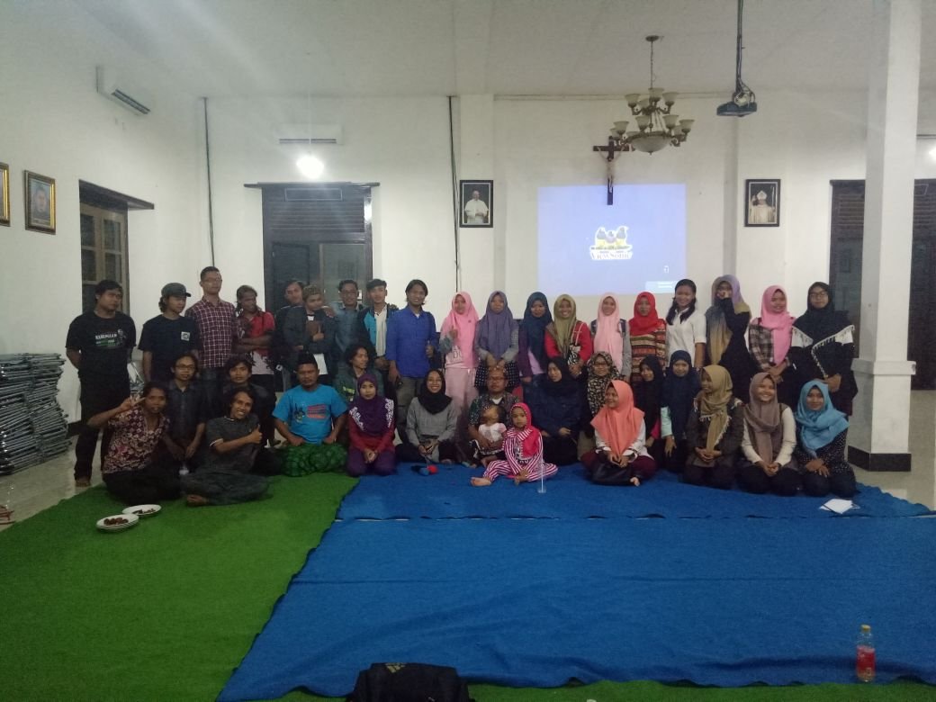Kader Pelita Perdamaian Mendapat Materi Toleransi dari Romo Freddy
